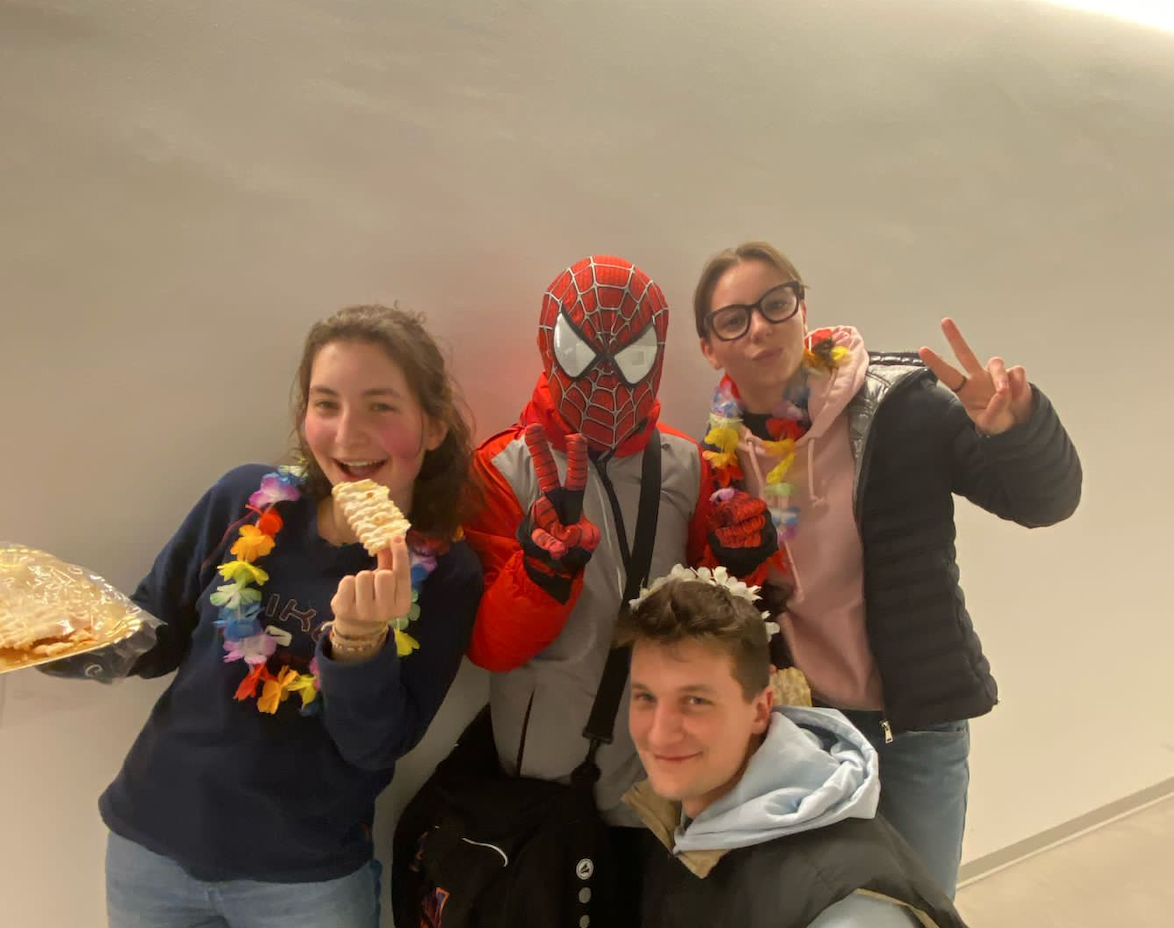 Ehi Spiderman, che ci fai all’allenamento?!