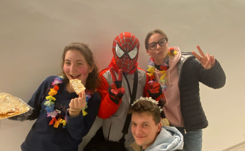 Ehi Spiderman, che ci fai all’allenamento?!